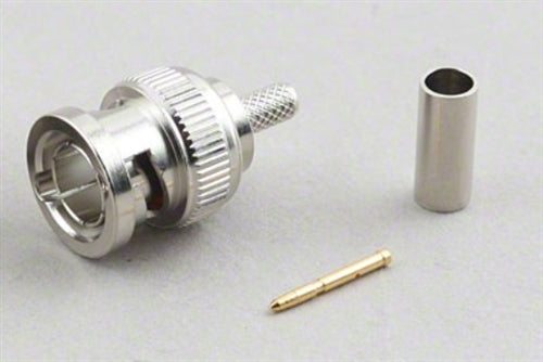 75 Ohm FOR 735A 3-PIECES CRIMP PLUG (BNC-7029-735A-75)