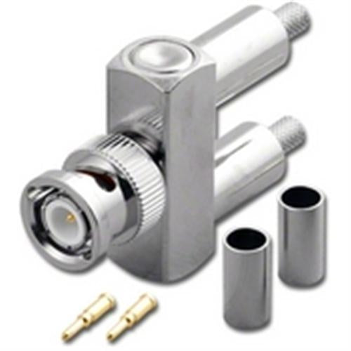 Y DUAL CRIMP PLUG FOR RG58/U 180 DEGREE (BNC-7066)