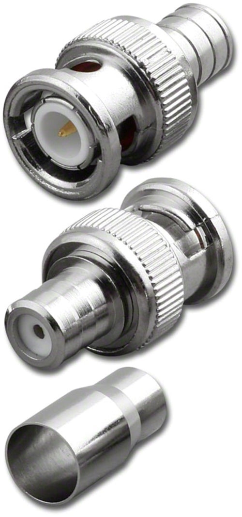 FOR RG59/U 2 PIECES CRIMP PLUG (BNC-7071X)
