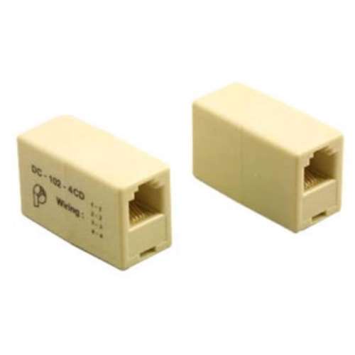 INLINE COUPLER FOR 6P4C MOD PLUG (DC-102-4CD)