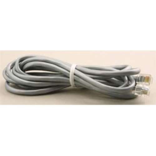 DATA PATCH CORD 6C T-PR 25' SILVER SATIN (DC-506P-25SV)