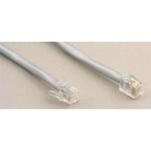 DATA PATCH CORD 8C T-PR 14' SILVER SATIN (DC-508P-14SV)