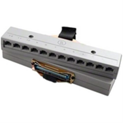 HARMONICA JACKS 12PORT MALE TELCO 10BT (DC-HJ-12P8CM-10BT)