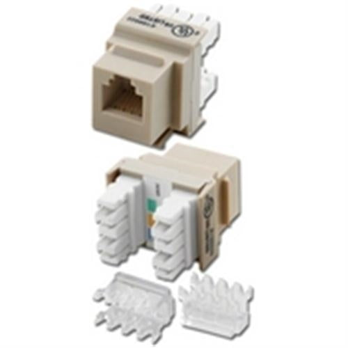 CAT4 110 BACK TERM MOD JACK USOC IVORY (DC-VC4-K6-IV)