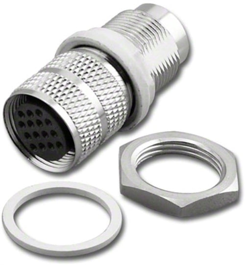 CIRCULAR DIN 15pin M/F BULKHEAD ADAPTOR (DCX-15MF-BH)