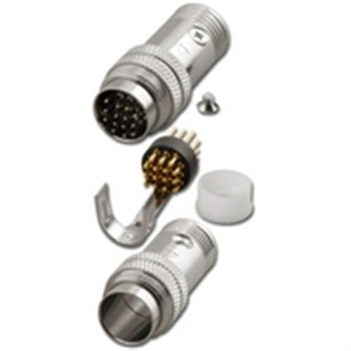 CIRCULAR DIN 15pin MALE CONNECTOR KIT (DCX-15MK)