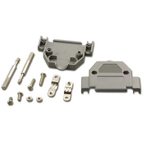 GRAY D-SUB HOOD W/ THUMB SCREW (DP-SPT-25C)