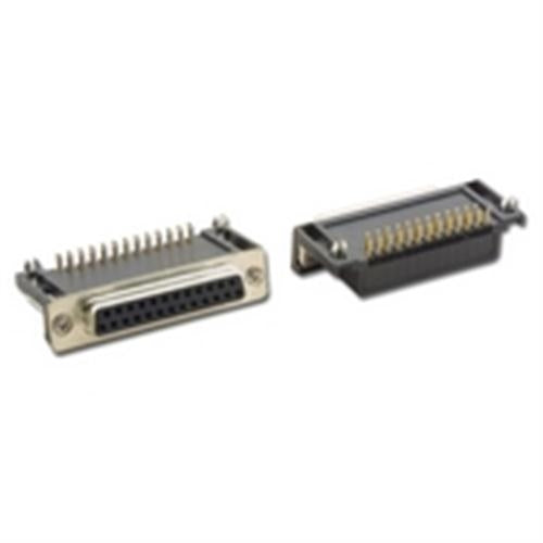 .590" FtPrnt 25/F THRD D-SUB Rt.ANGL PCBM (DRB-25SL-D)
