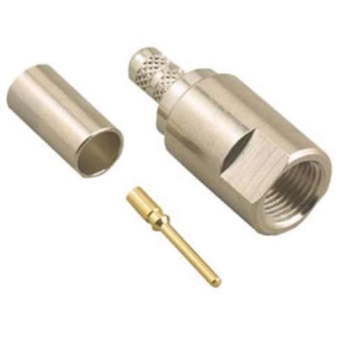 PKGD FME STRAIGHT CRIMP PLUG FOR RG58/U (FME-2402P)