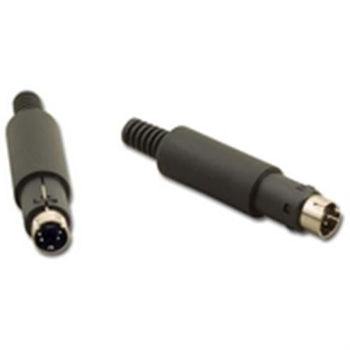 MINI DIN MALE CONNECTOR 4 PIN SOLDER CUP (MD-4P)