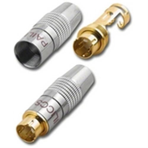 SVHS PLUG (M) SOLDER TYPE ASSEMBLY (MD-SVHS-P65)