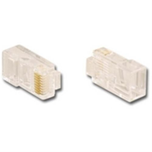 MODULAR PLUG 8P8C FOR SOLID WIRE (PT-088RS)