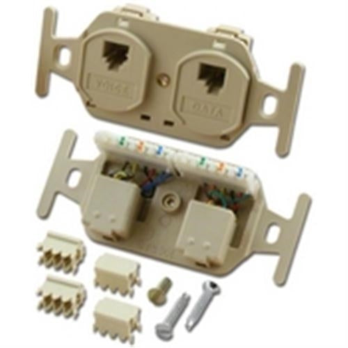 DUAL WALL JACK 6P6CREG DEC DATA 110 TERM (PT-114-66DUL)