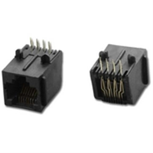 RJ45 KEYED SIDE ENTRY PCB MOUNT MOD JACK (PT-J252-8CK)