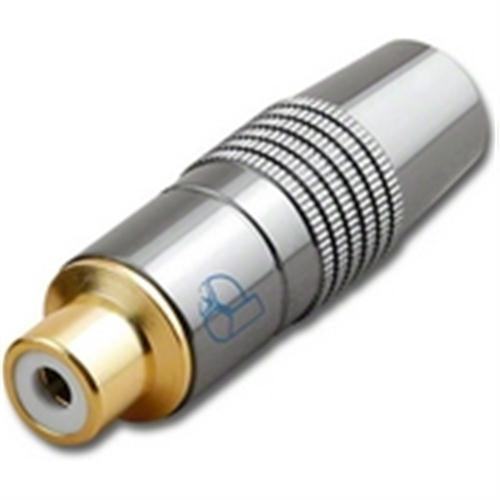 RCA JACK ASSEMBLY TYPE ID=6.5mm (RCA-6103-D65)