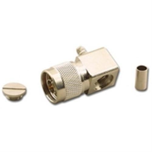 FOR RG58/U RIGHT ANGLE CRIMP PLUG (RFN-7649)