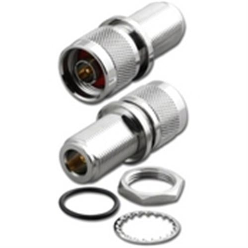 N MALE TO N FEMALE BULKHEAD ADAPTOR (RFN-7654BH)