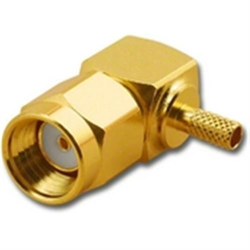 FOR RG-316 Rt.ANG CRIMP PLUG REV.POL.SMA (RPA-2457)