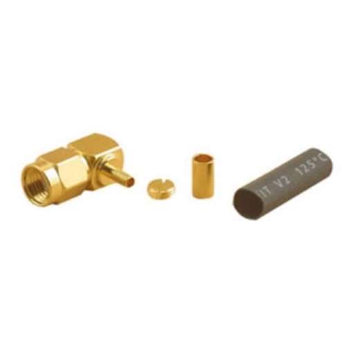 FOR RG-316 Rt.ANG CRIMP PLUG REV.POL.SMA (RPA-2457P)