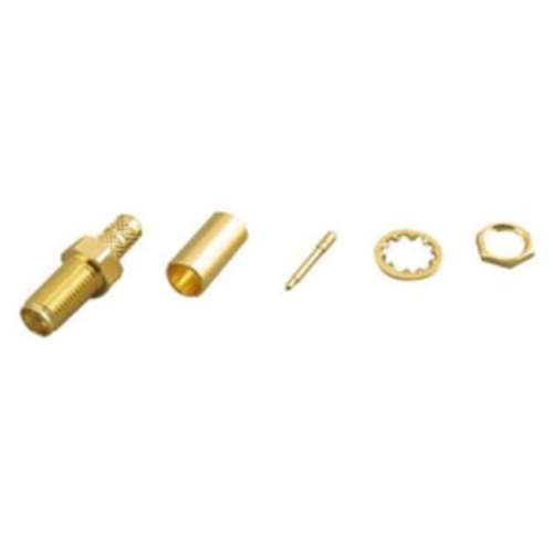 FOR RG-58 REV.POL.SMA CRIMP JACK (RPA-2462P)