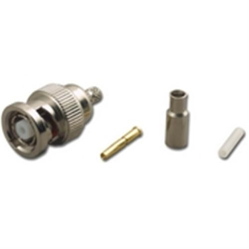 FOR RG-316 DUAL CRIMP PLUG REV.POL. BNC (RPB-3906)