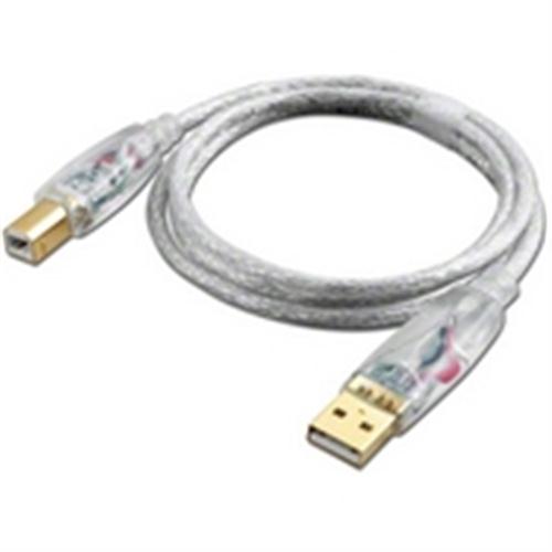 LED LIGHTED USB 2.0 A TO B 3ft CABLE (S-USBAB-03L-P)