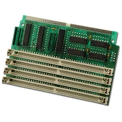 "SIMM 72 TO 72, 4 SLOT REVERSE PCB ADAPTING" (SIM-72-72-4R)