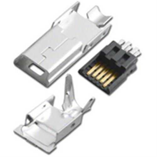 Mini 5 USB PLUG SOLDER ASSEMBLY (USB-BM81-AS)