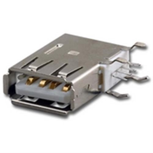 USB "A" FEMALE PCB RIGHT ANGLE (USB-PAF-R)