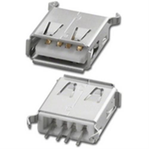 USB "A" FEMALE PCB VERTICAL 180 DEGREE (USB-PAF-V)