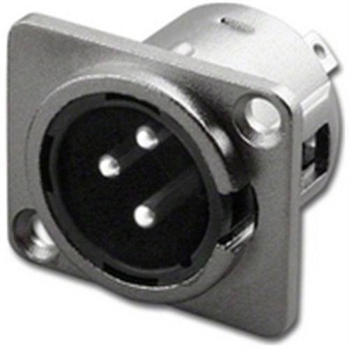 3P Chassis Mt MIC Conn Plug (XBM-3C)