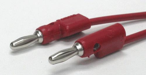 BANANA PLUG PATCH CORD (RED) (pomo_B-36-2)