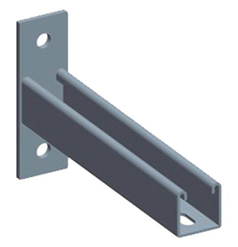 CABLE TRAY 4" T WALL HOLDER W/CLAMP SET, ZINC (questm_CT0022-04-03)