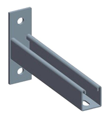 CABLE TRAY 6" T WALL HOLDER W/CLAMP SET, ZINC (questm_CT0022-06-03)
