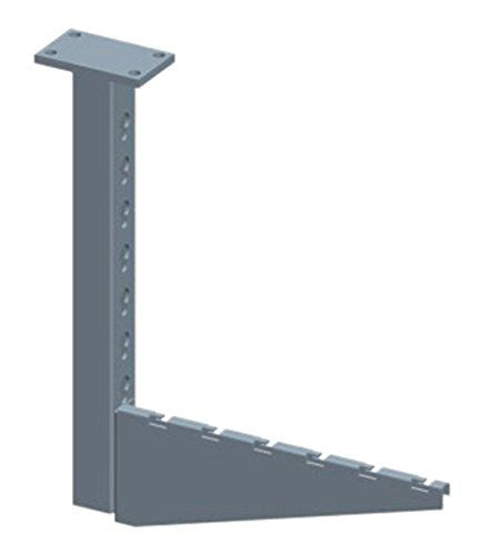 CABLE TRAY 6" CEILING FLAG BRACKET, ZINC (questm_CT0028-06-03)