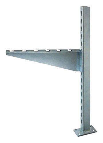 CABLE TRAY 6" FLAG TYPE FLOOR STAND, ZINC (questm_CT0029-06-03)