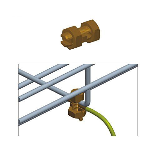 CABLE TRAY GROUNDING BOLT, COPPER (questm_CT0039)