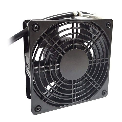 4 SQUARE FAN, 80 CFM, BLACK (questm_F04-1080)