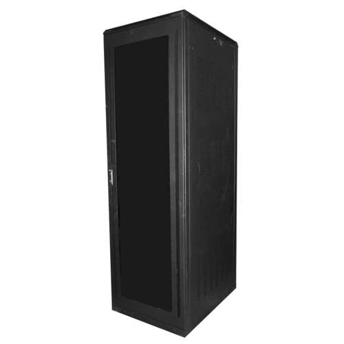 430 Series (27"w x 34"d) Floor Enclosure, Smoked Acrylic Door (questm_FE4319-45-02K)