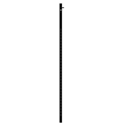 6FT PDU 30 FRONT 120V/20A OUTLETS, 15FT CORD, ALUMINUM, BLACK (questm_VPS-3006)