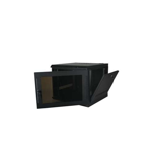 WALL ENCLOSURE, FRONT/SIDE ACCESS, 16"H X 21"W X 20"D, 7U, BLACK (questm_WM2019-07-02)