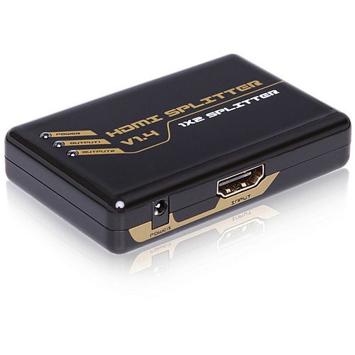 HDMI 1X2 V1.4 SPLITTER, 4K2K@60HZ, HDCP1.4 (questt_HDI-4412)
