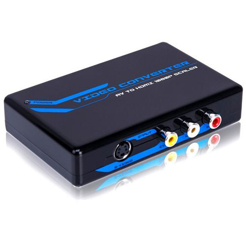 AV & S-VIDEO TO HDMI SCALER (questt_HDI-6105)