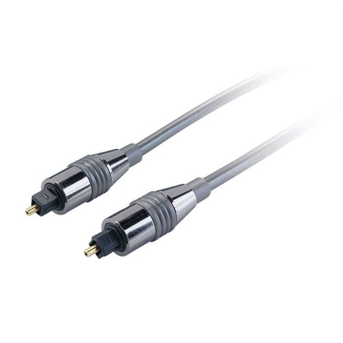 12FT TOSLINK DIGITAL AUDIO 5.1 CABLE, DURABLE PLASTIC HOOD (questt_NFT-1012)