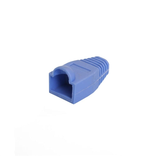 STRAIN RELIEF BOOT, FOR RJ-45 MODULAR PLUG, BLUE (questt_NMB-1002)