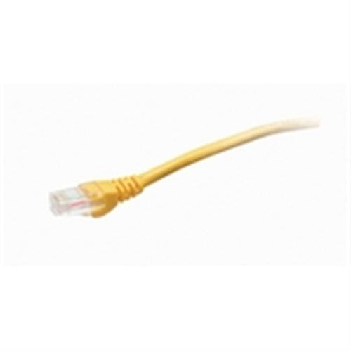 CAT6 Cable; Snagless Molded Boot; EIA568B; Yellow; 5FT (NPC-6505)