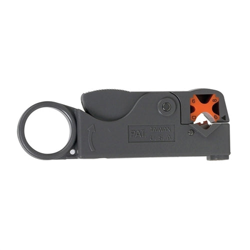 STRIPPING TOOL FOR COAX CABLE, 2 BLADE ADJUSTABLE, RG58,59,6 (questt_TCS-5020)