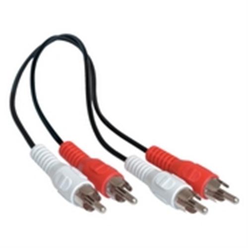 3' STEREO DUAL RCA SHIELDED CABLE (VCA-3103)