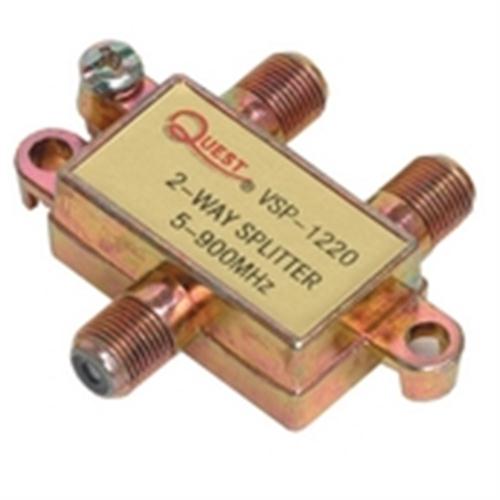 CATV Splitter; 2-Way; Horizontal; 900MHZ (VSP-1220)