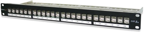 24-Port Cat5E Shielded Patch (24458S-C5E)